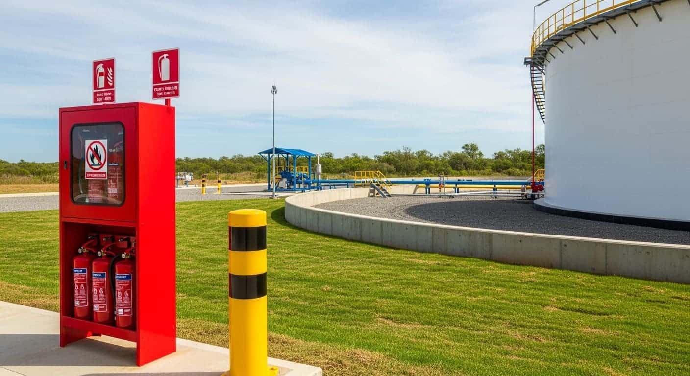 Меры безопасности и защиты экологии на объекте хранения нефтепродуктов.