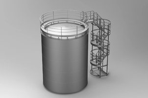Резервуар  для нефтепродуктов 110 м³