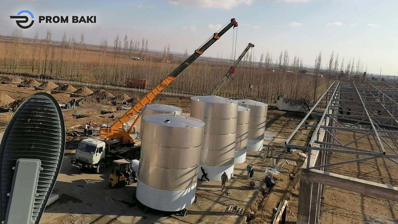 Емкости из нержавеющей стали на заказ